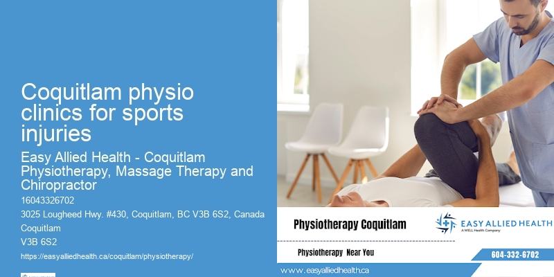 Best physiotherapists in Coquitlam physio clinics for sports injuries