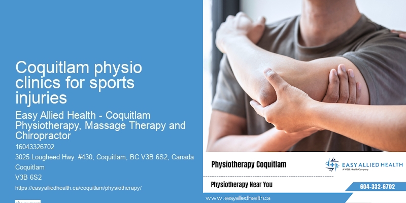 Coquitlam physio clinics for sports injuries Injury Recovery Physiotherapy