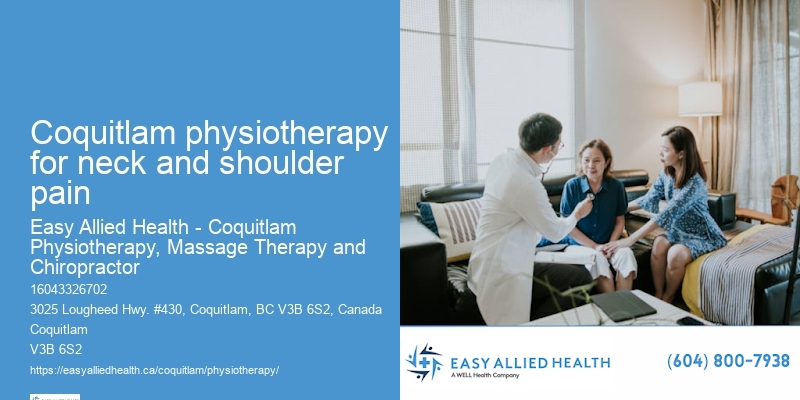Physio Experts Coquitlam physiotherapy for neck and shoulder pain