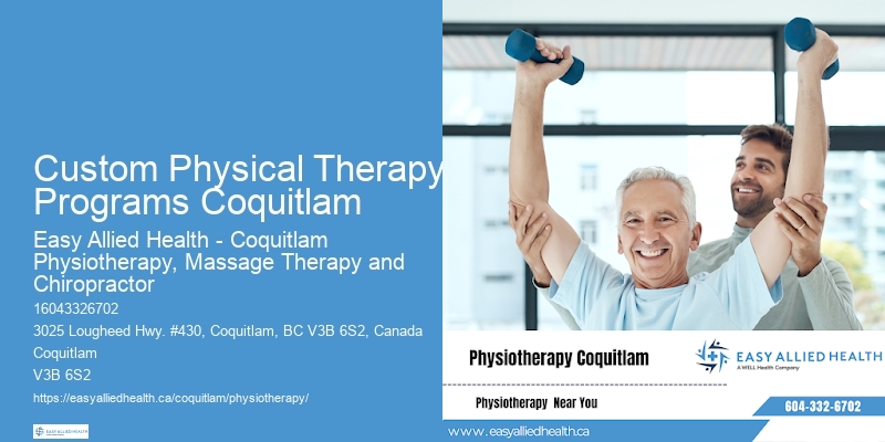 Pre- and Post-Operative Physiotherapy Custom Physical Therapy Programs Coquitlam