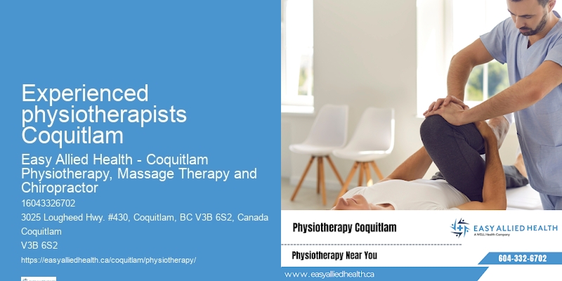Registered physiotherapists Experienced physiotherapists Coquitlam