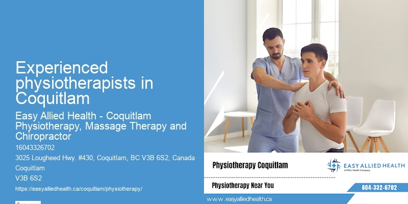 Experienced physiotherapists in Coquitlam Physio Services