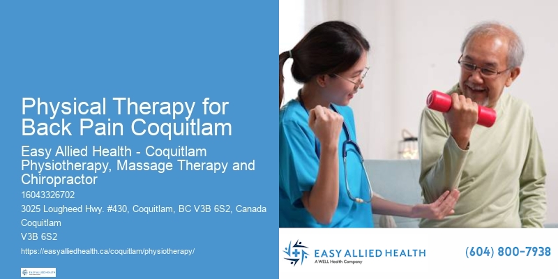 Best physiotherapist in Physical Therapy for Back Pain Coquitlam