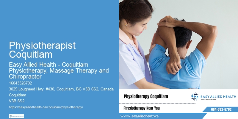 Physiotherapist Coquitlam Injury Therapy