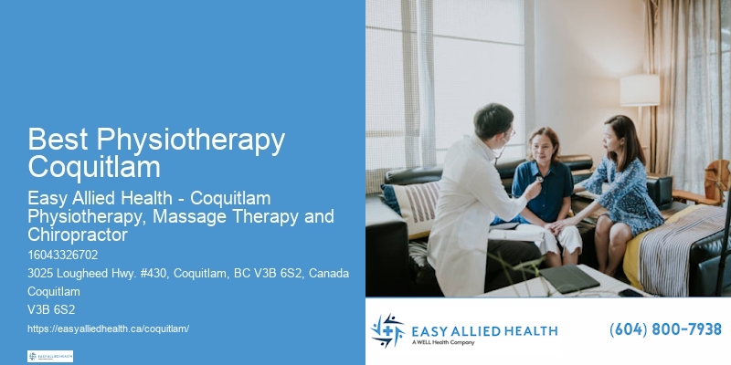 Specialized Physiotherapy Treatments Best Physiotherapy Coquitlam