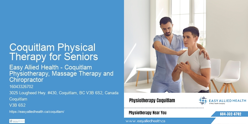 Specialized Injury Physio Coquitlam Physical Therapy for Seniors
