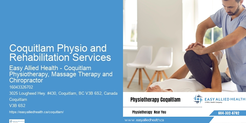 Physiotherapy Programs Coquitlam Physio and Rehabilitation Services