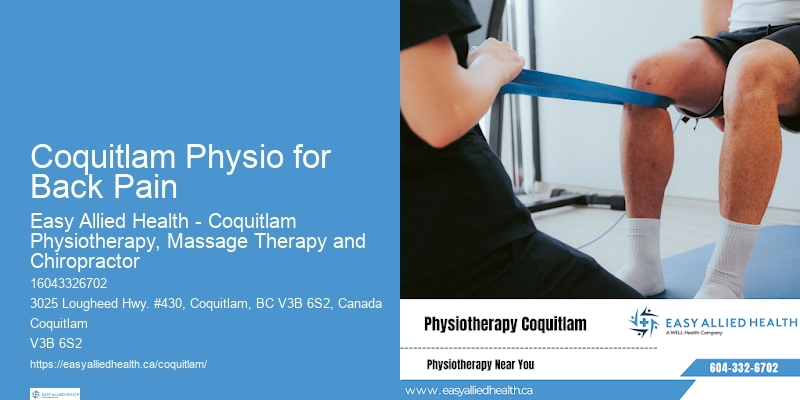 Coquitlam Physio for Back Pain Specialized Physiotherapy Services
