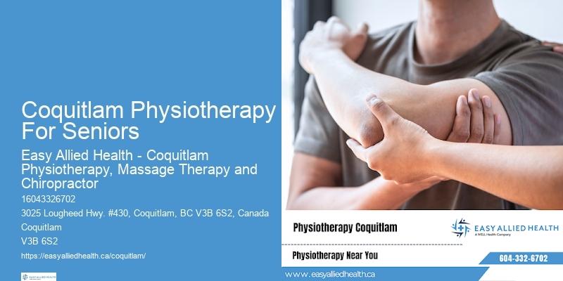 Experienced Physiotherapy Providers Coquitlam Physiotherapy For Seniors