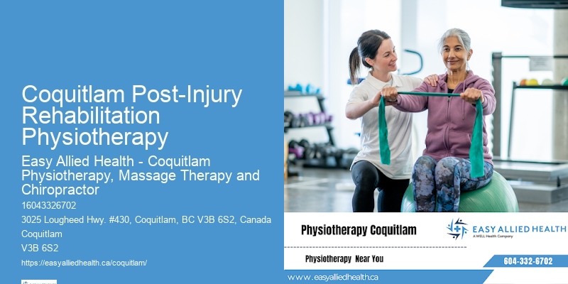 Coquitlam Post-Injury Rehabilitation Physiotherapy Physiotherapy for Chronic Pain Relief