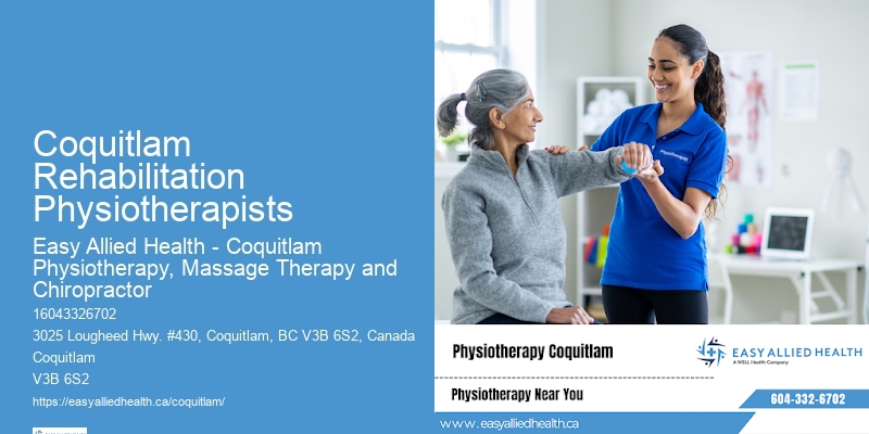 Coquitlam Rehabilitation Physiotherapists Physiotherapy Health