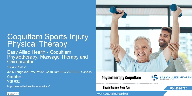 Customized Physiotherapy Programs for Seniors Coquitlam Sports Injury Physical Therapy