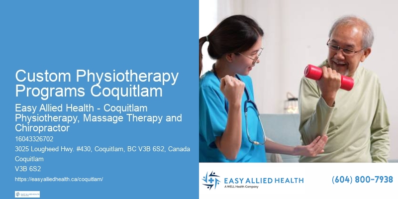Physiotherapy Near Me Custom Physiotherapy Programs Coquitlam