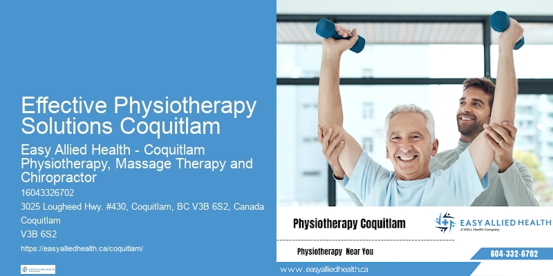 Injury Rehabilitation Physiotherapy Effective Physiotherapy Solutions Coquitlam