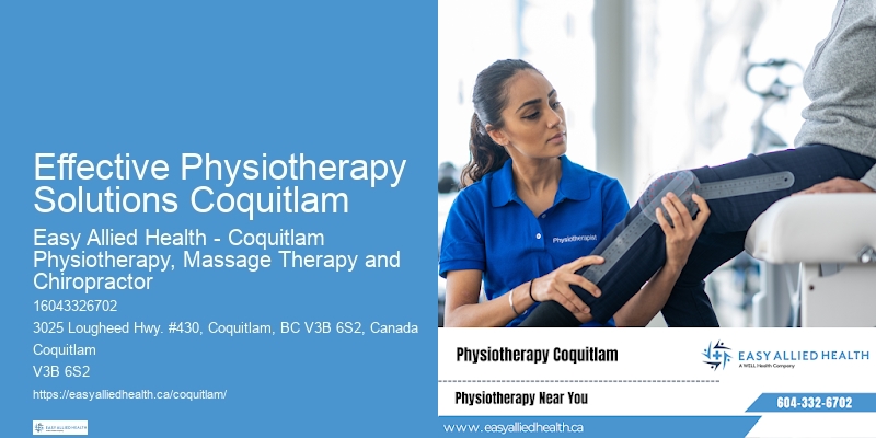Effective Physiotherapy Solutions Coquitlam Injury Recovery Experts