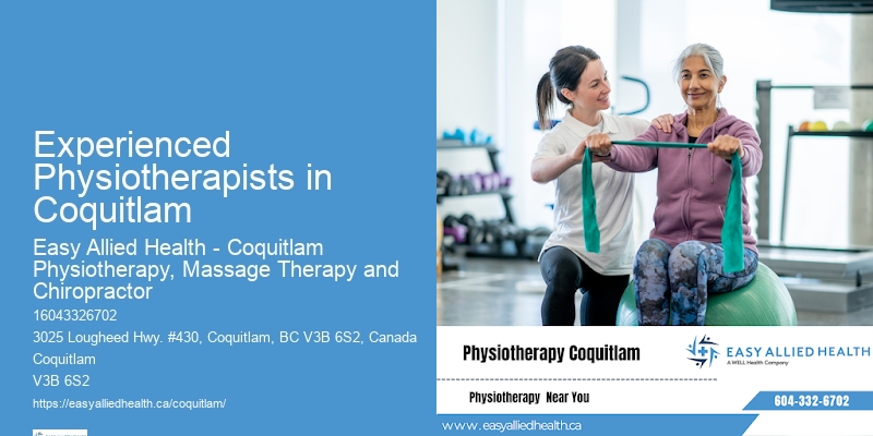 Experienced Physiotherapists in Coquitlam Injury Recovery Experts