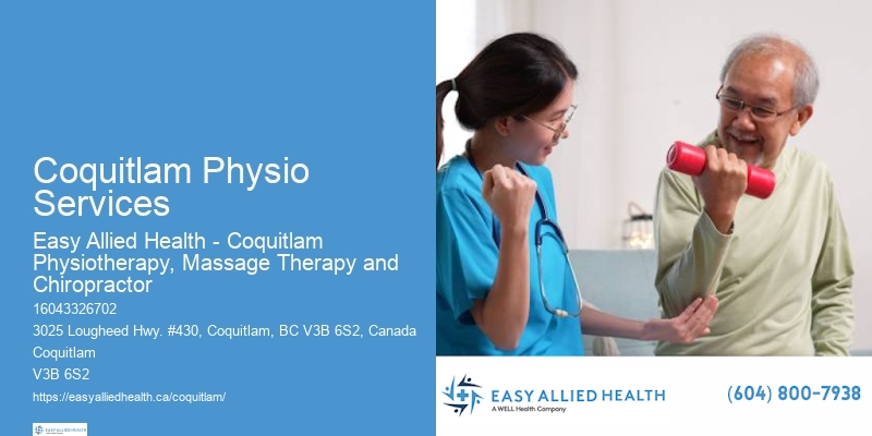 Best Physiotherapy Clinics Coquitlam Physio Services