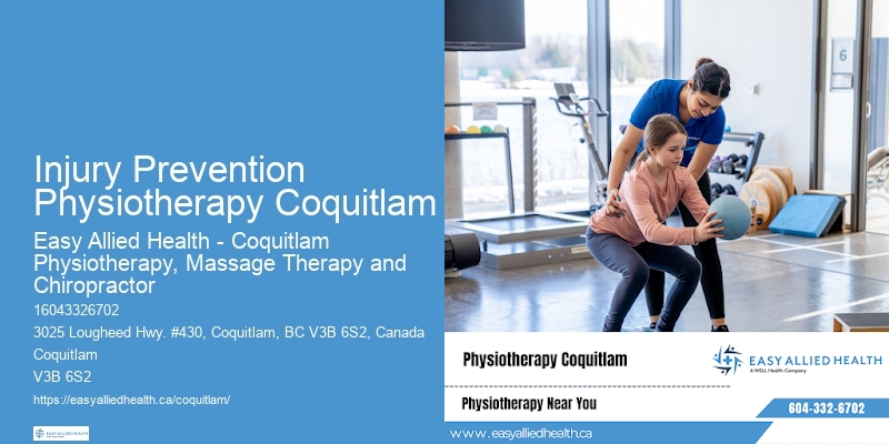 Injury Prevention Physiotherapy Coquitlam Physical Therapy and Rehabilitation