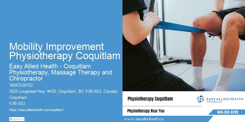 Innovative Rehab Techniques Mobility Improvement Physiotherapy Coquitlam