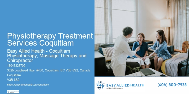 Physiotherapy Treatment Services Coquitlam Manual Therapy Specialists