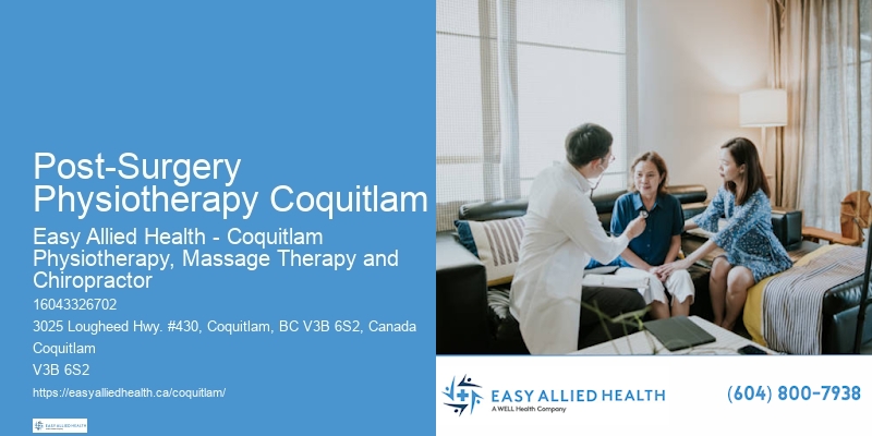 Post-Surgery Physiotherapy Coquitlam’s Top-Rated Physiotherapy Experts