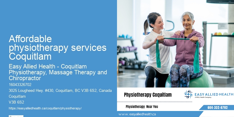 Workplace injury rehab Affordable physiotherapy services Coquitlam