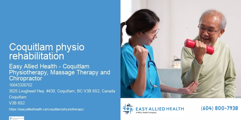 Coquitlam physio rehabilitation senior physiotherapist