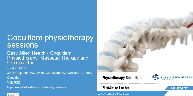 Coquitlam physiotherapy sessions