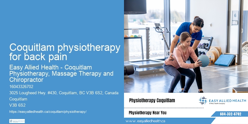 Affordable physiotherapy sessions Coquitlam physiotherapy for back pain