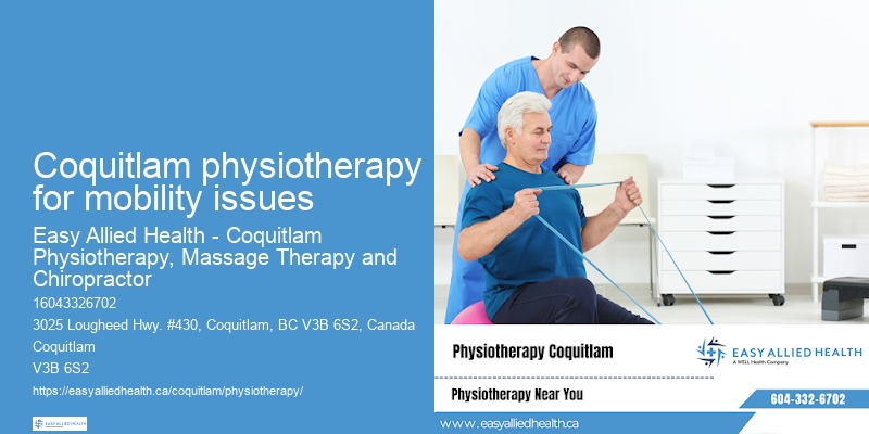 Coquitlam physiotherapy for mobility issues physio for balance disorders