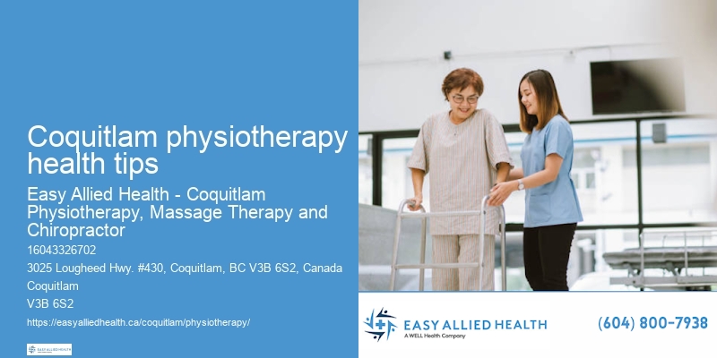 Coquitlam physiotherapy health tips physio specialists