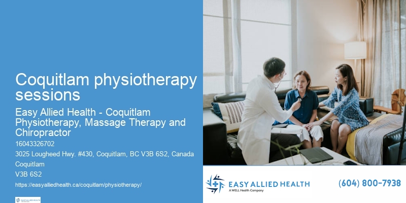 Coquitlam physiotherapy sessions physiotherapy services
