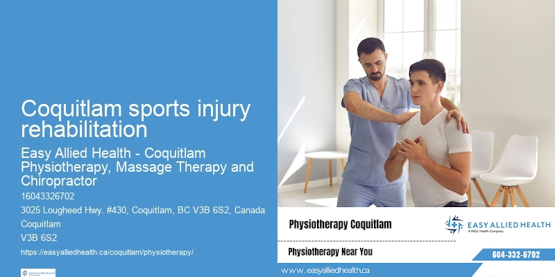 Coquitlam sports injury rehabilitation physio care plans