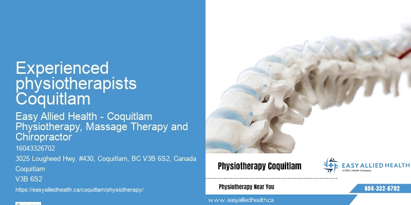 Experienced physiotherapists Coquitlam