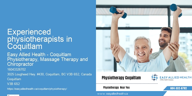Home physiotherapy exercises Experienced physiotherapists in Coquitlam