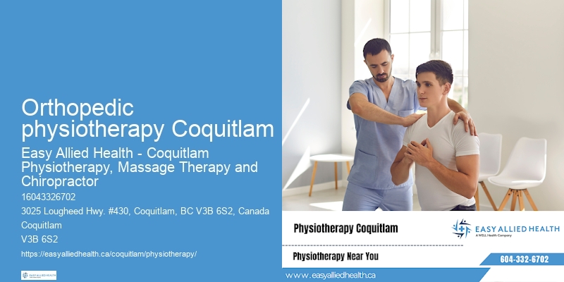Knee pain physiotherapy treatment Orthopedic physiotherapy Coquitlam