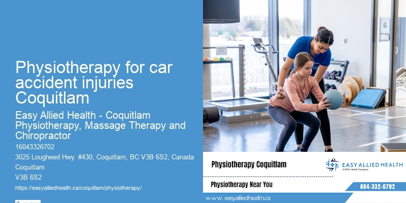 Sports physiotherapy Physiotherapy for car accident injuries Coquitlam