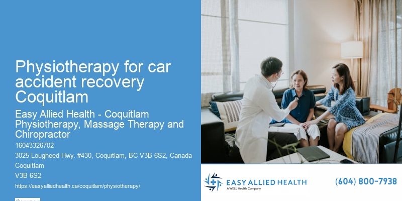 Physiotherapy for occupational health Physiotherapy for car accident recovery Coquitlam