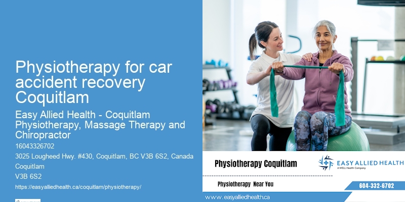 Physiotherapy treatments Physiotherapy for car accident recovery Coquitlam