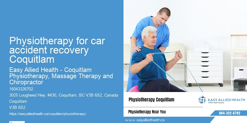 Manual therapy physiotherapy Physiotherapy for car accident recovery Coquitlam