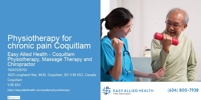 Physiotherapy for chronic pain Coquitlam physiotherapy for seniors