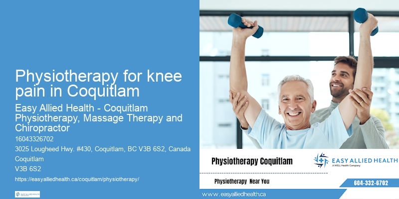 Tendonitis physiotherapy Physiotherapy for knee pain in Coquitlam