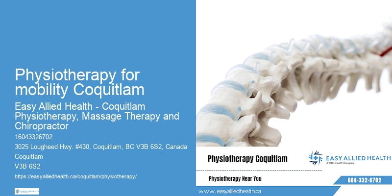Physiotherapy for mobility Coquitlam