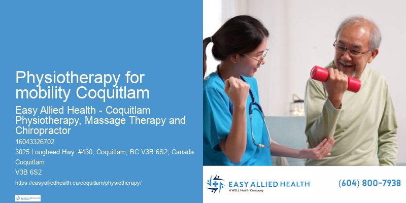 Manual physiotherapy Physiotherapy for mobility Coquitlam