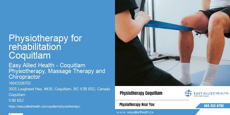 Physiotherapy for rehabilitation Coquitlam shoulder pain physiotherapy exercises