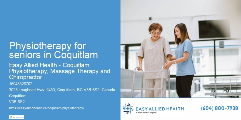 Physiotherapy for seniors in Coquitlam mobility physiotherapy