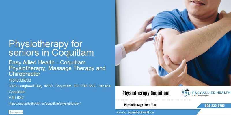 Knee pain physiotherapy exercises Physiotherapy for seniors in Coquitlam