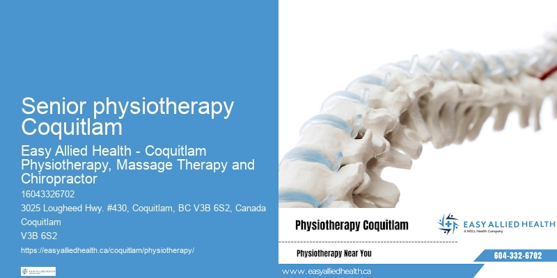 Senior physiotherapy Coquitlam