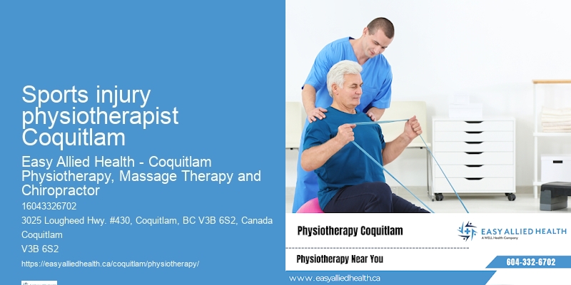 Sports injury physiotherapist Coquitlam physio for muscle pain