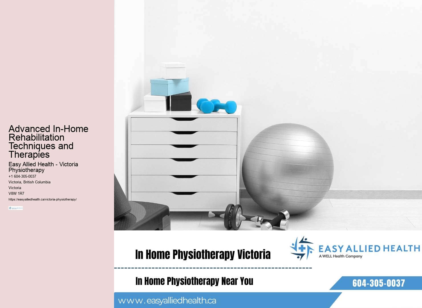 Victoria Physiotherapy at Home: Your Wellness, Our Mission